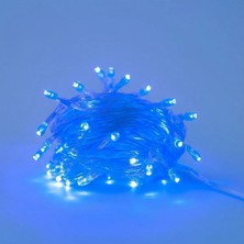 Buffer® 10 Metre 100 Ledli 8 Fonksiyonlu Dekoratif Lambader Mavi Lamba