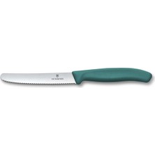 Victorinox Swiss Classic Tırtıklı Domates Bıçak Yeşil 11 cm