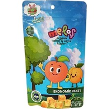 Meloş Organik Mini Şeftali& Kaysılı Lokum Küpleri 100 gr