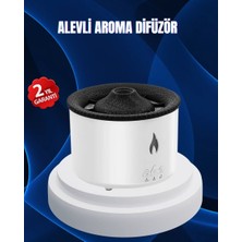 Asil Sepet Asiltech 3D Alev Işıklı Aromaterapi Makinesi – 360 ml Su Kapasiteli Sessiz Difüzör