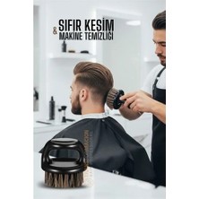 DS LLC Retroieg™ At Kılı Fade Fırça – Berberler Için Sıfır Kesim ve Makine Temizleme Fırçası