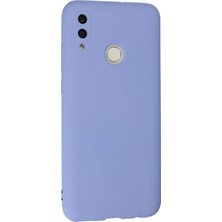 DS LLC Ieg™  Huawei P Smart 2019 Kılıf Nano Içi Kadife Silikon - Lila