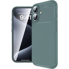 Decostyle 16 Kılıf Auto Fus Karbon Kapak - Koyu Yeşil