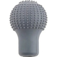 DS LLC Ieg™ Silikon Vites Topuzu Kılıfı Masajlı Yuvarlak Gri