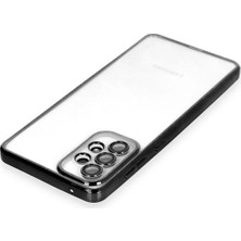 DS LLC Ieg™  Samsung Galaxy A33 5g Kılıf Razer Lensli Silikon - Siyah