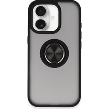 Decostyle 16 Kılıf Montreal Yüzüklü Kapak - Siyah