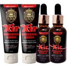 Xir 50 ml Delaycream 2 Adet Erkeğe Özel Stop Krem+ 2 Adet Soğuk Çiftlere Xir Özel Içecek