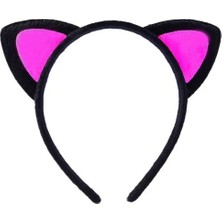 DS LLC Ieg™ Sevimli Kedi Kulak Pofuduk Kedi Taç Şeker Pembe