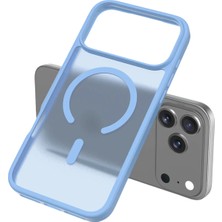 DS LLC Ieg™  Apple Iphone 17 Pro Max Jota Magsafe Kapak - Açık Mavi