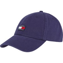 Tommy Hilfiger Erkek Lacivert Tommy Hilfiger Tjm Herıtage Cap, Dy4 Lacivert Erkek Şapka