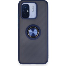 Decostyle 12C Kılıf Montreal Yüzüklü Kapak - Lacivert