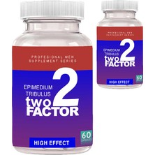 Two Factor 2 Adet Tribulus&epimediyum Complex Formen 60 Adet Kapsül