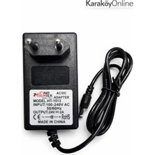 Karakoy Online 24V 2A Adaptör 5.5x2.5mm Jack Uçlu Priz Tipi Plastik Kasa Güç Kaynağı