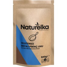 Naturelka Glutensiz Beyaz Pirinç Unu 500 gr