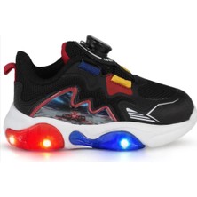 Cool Remy-Ptk 26/30 Çocuk Mekanizmalı Akıllı Bağcık Sistem Işıklı Taban Sneaker Spor Ayakkabı