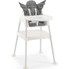WellGro Angel Gri Pedli Çalışma Masalı Mama Sandalyesi 6 Ay - 3 Yaş Arası Kullanım İçin