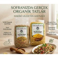 Organicasa Organik Pilavlık Bulgur 750 gr + Organicasa Organik Yeşil Mercimek 750 gr