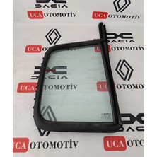 Sağ Arka Kelebek Camı Fitilli - Renault Clio 2 Orjinal 8200227745
