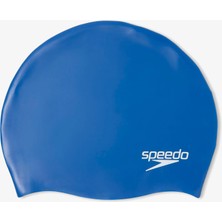 Speedo Silicone Çocuk Mavi Havuz Bonesi.-