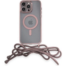 Sb Shopping Iphone 12 Kılıf Divo Askılı Magsafe Kapak - Pembe