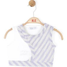 Nk Kids Kız Çocuk K-Pop Bluz Lila 36515
