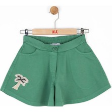 NK Kız Çocuk Paloma Şort Yeşil