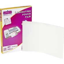 Lamiess A4 150 Mic Polyester Laminasyon Filmi 100'lü 216 x 303 mm Fonksiyonel Koruma