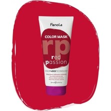Fanola Color Mask - Red Passion 200 ml Renk Koruyucu Besleyici Bakım Maskesi Tüm Saçlar İçin