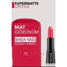 Mybl Flormar. Supermatte Yüksek Pigmentli Yarı Mat Bitişli Kremsi Ruj 04 Pink Velvet