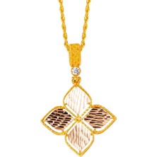 Bilezikci Zambak 14 Ayar Altın Kolye