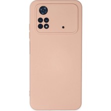 Sb Shopping Po M4 4g Kılıf Nano Içi Kadife - Pudra
