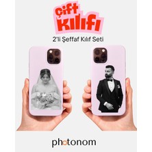 Photonom Sevgili Özel Çift Kılıf Seti 2 Adet Kılıf – Tüm Modeller Sevgiliye Hediyelik Uv Baskı 2'li Kılıf