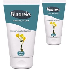 Binareks Erkeklere Özel 2 Adet 50 ml Pros. Bakım Kremi - Tüm Cilt Tipleri Için Uygundur.
