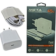 Meta MPS11BCC 45W  Pd& Type-C To Type-C Kablo