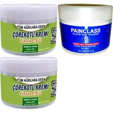 Çörek Otu Kremi 2 Adet 150 ml + Painclass 100 ml Kuyruk Yağı Kremi / Krem Seti