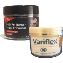 Variflex Bacak Bakım Krem 100 ml + Erkeklere Eelhoe Fatburnerman Krem