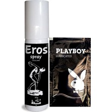 Eros Black Erkeklere Stop Sprey 20 ml + Kaydırıcıjel