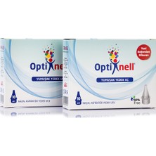 Optinell Nazal Burun Aspiratörü Yedek Uç 20 Adet 2 Kutu Yumuşak ve Tek Kullanımlık Özellikte