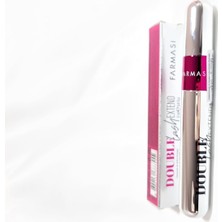 Farmasi Double Lash Extend Hacim Verici Çift Etkili Maskara 12 ml Büyük Boy Siyah