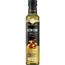 Zühre Ana Mirabelle Altın Erik Sirkesi Doğal Fermantasyon Prebiyotik Form Sirkesi 250 ml