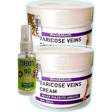 Varicose Ve.ns 100 ml 2 Adet West&month Bacak Bakım Krem + Çörek Otu Yağı Yağı 30 ml