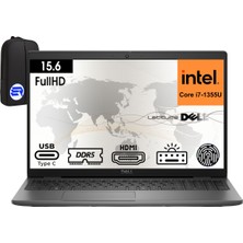 Dell Latitude 3550 İ7-1355U 16GB Ram 512GB SSD 2gb MX570A 15.6'' Fhd 60Hz Windows 11 Pro  + Elektropasaj Çanta