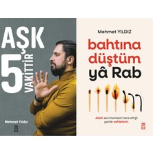 Timaş Yayınları Aşk 5 Vakittir ve Bahtına Düştüm Ya Rab (Mehmet Yıldız)
