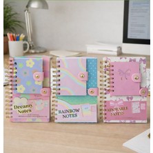 Giftmoda Bam 2323 A5 Çizgili Defter A7 Defter Seti