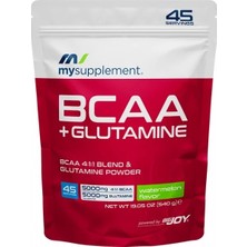 Mysupplement BCAA+ Glutamine 540g Karpuz Aromalı Toz Sporcu Besini 45 Servis İçerir