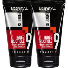 L'Oréal Paris Loreal Paris 48 Saat Güçlü Jöle Studio Line Indestructible 150 ml X2