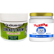 Çörek Otu Kremi 100 ml + Snow Kitten Menthol Balm 50 ml / Seti