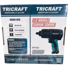 Tricraft 1/2 Havalı Somun Sökme