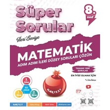 Nartest Yayınevi 8. Sınıf Matematik Süper Sorular İleri Seviye