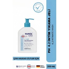 Numis Med Intim Yıkama Jeli Ph 4.2 – Hassas Ciltlere Özel Flora Koruyucu ve Yatıştırıcı Bakım 200 ml